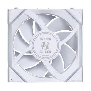 Вентилатор Lian Li UNI FAN SL Wireless LCD ARGB PWM - 120 mm Бял - Image 5