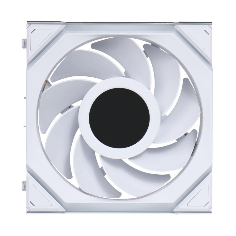 Вентилатор Lian Li UNI FAN SL Wireless LCD Reverse Blade ARGB PWM - 120 mm Бял - Image 4