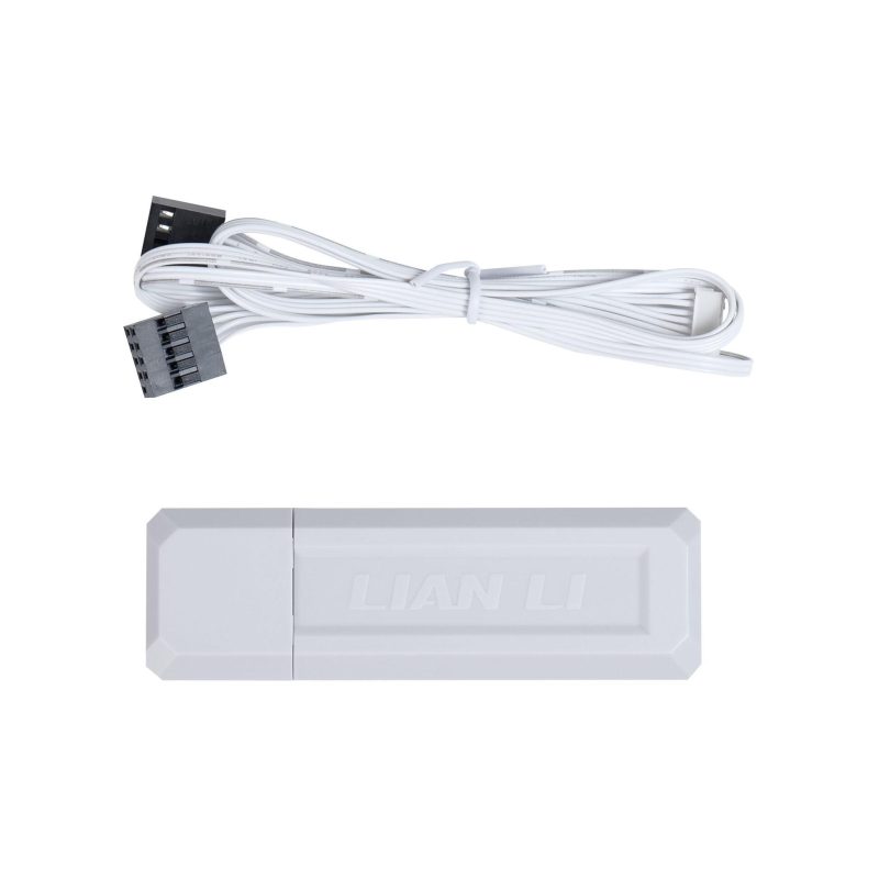 Вентилатори 3бр Lian Li UNI FAN SL Wireless LCD ARGB PWM - 120 mm Бели - Image 9