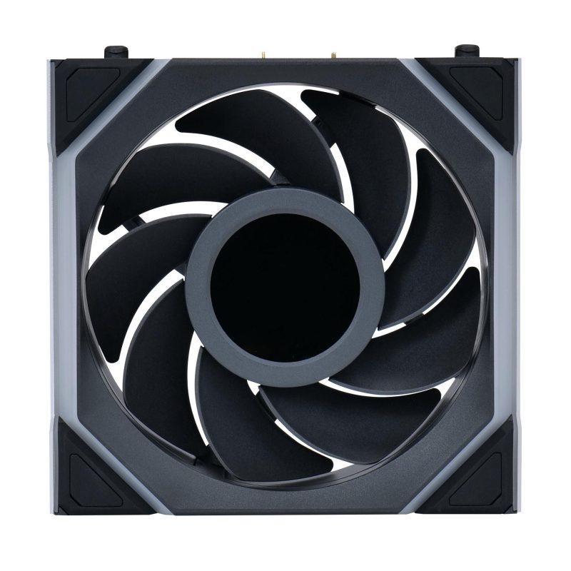 Вентилатори 3бр Lian Li UNI FAN SL Wireless LCD Reverse Blade ARGB PWM - 120 mm Черни - Image 6