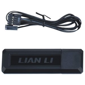 Вентилатори 3бр Lian Li UNI FAN SL Wireless LCD Reverse Blade ARGB PWM - 120 mm Черни - Image 9