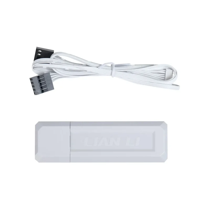 Вентилатори 3бр Lian Li UNI FAN SL Wireless LCD Reverse Blade ARGB PWM - 120 mm Бели - Image 8