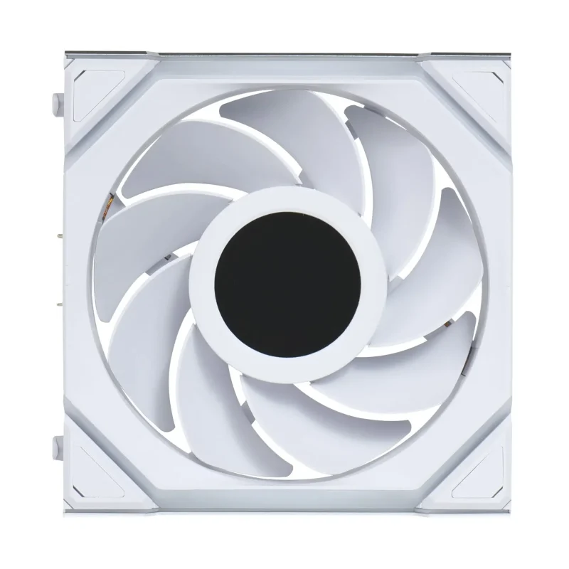 Вентилатори 3бр Lian Li UNI FAN SL Wireless LCD Reverse Blade ARGB PWM - 120 mm Бели - Image 6