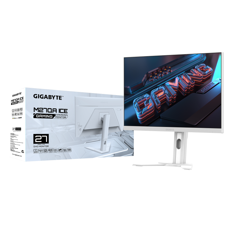 Геймърски Монитор Gigabyte M27QA ICE, QHD(2560x1440), 180hz, 1 ms - Image 8