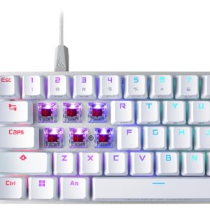 Геймърска Механична Клавиатура ASUS ROG Falchion Ace - Бяла - Image 3