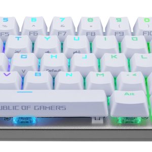 Геймърска Механична Клавиатура ASUS ROG Falchion Ace - Бяла - Image 2