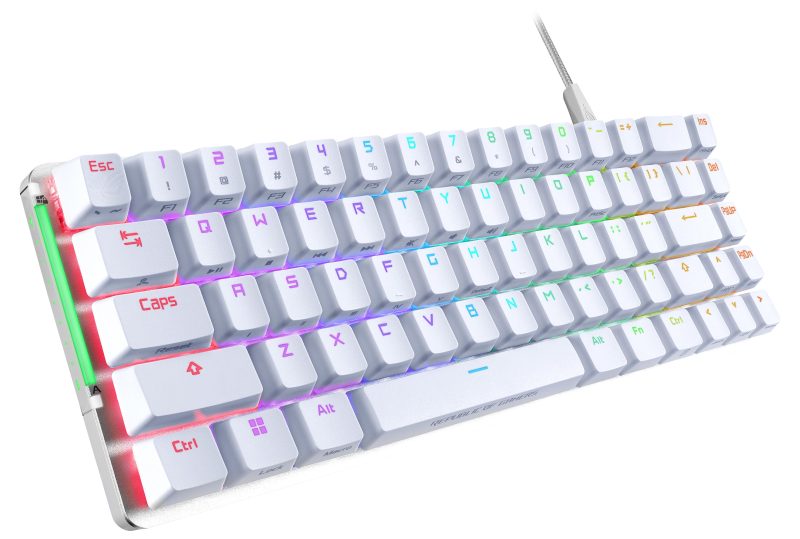 Геймърска Механична Клавиатура ASUS ROG Falchion Ace - Бяла - Image 4