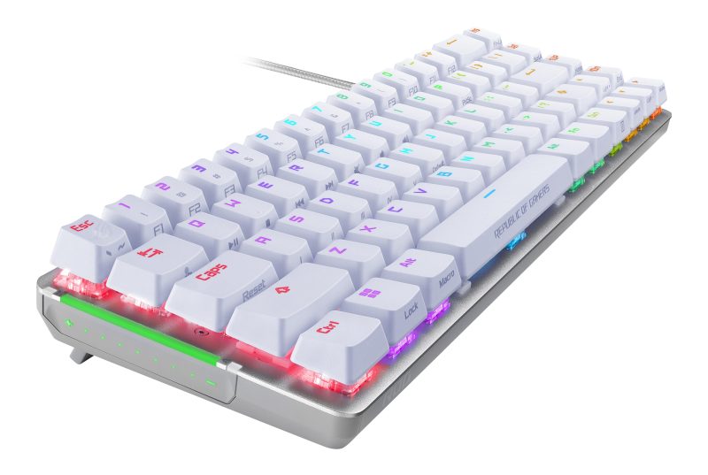 Геймърска Механична Клавиатура ASUS ROG Falchion Ace - Бяла - Image 6