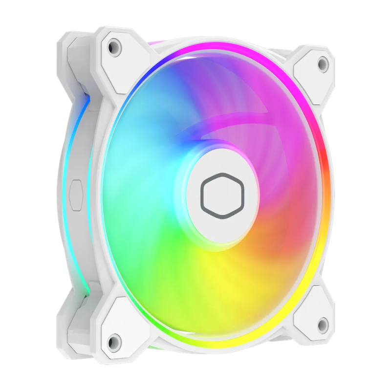Вентилатор Cooler Master MasterFan MF120 Halo2 White Edition ARGB - Image 2