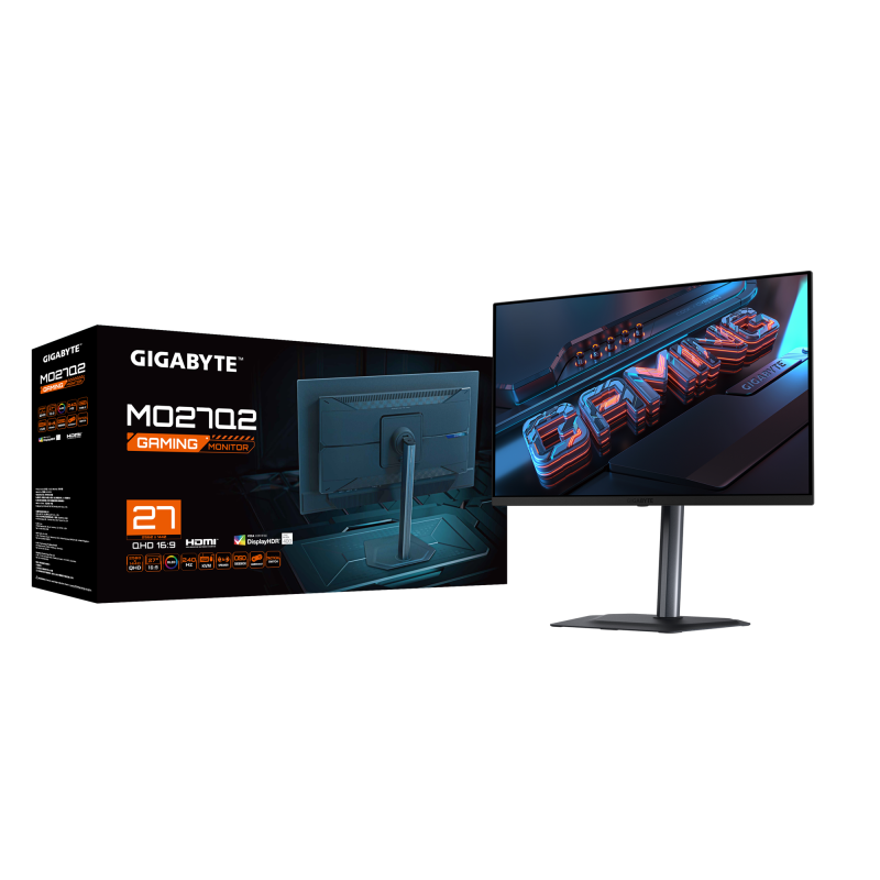 Геймърски монитор GIGABYTE MO27Q2 - 27" QD-OLED, 2K QHD, 240Hz, 0.03ms - Image 8