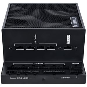 Захранващ блок Lian Li EDGE EG0850 Black 850W 80+ Platinum PCIe 5.1, ATX 3.1 - Image 6
