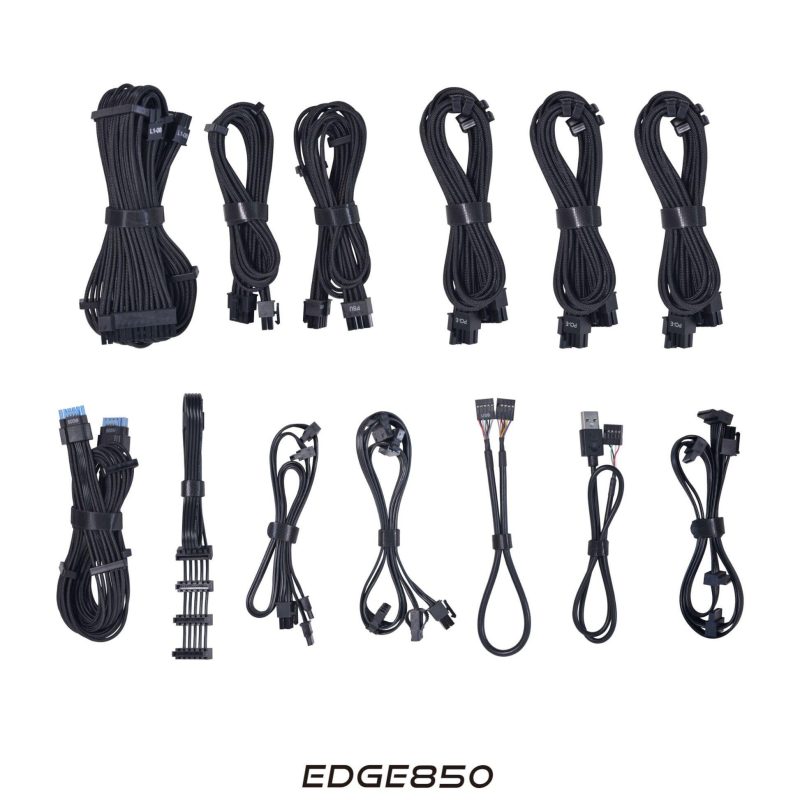 Захранващ блок Lian Li EDGE EG0850 Black 850W 80+ Platinum PCIe 5.1, ATX 3.1 - Image 9