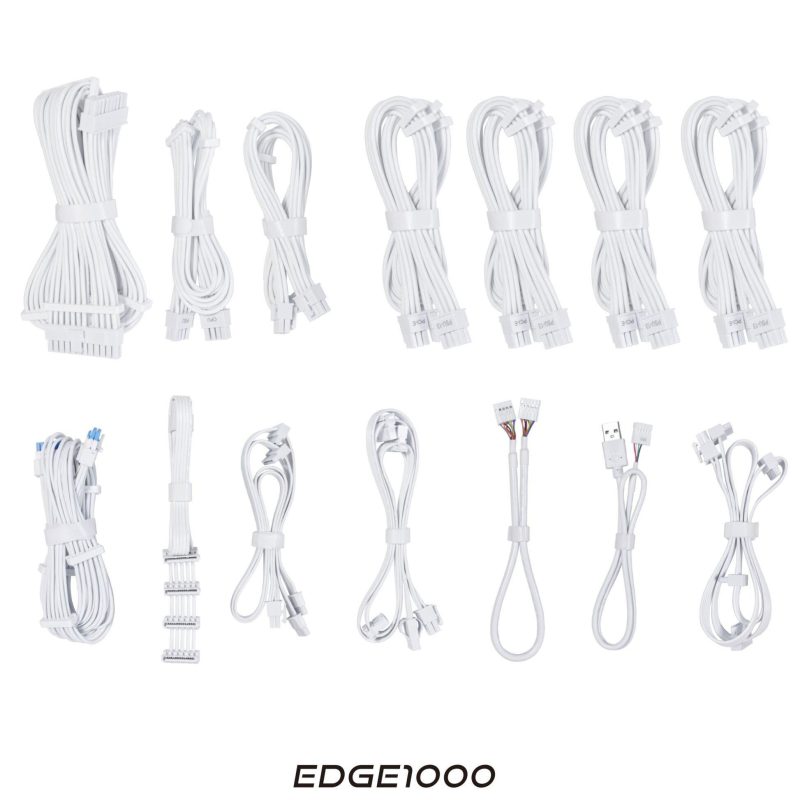 Захранващ блок Lian Li EDGE EG1000 White 1000W 80+ Platinum PCIe 5.1, ATX 3.1 - Image 9