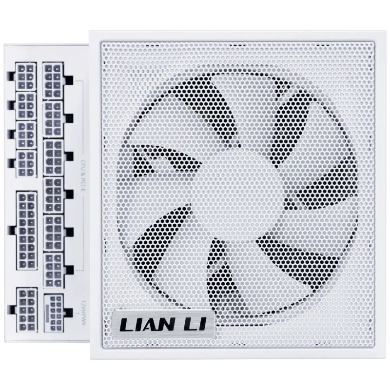 Захранващ блок Lian Li EDGE EG1300 White 1300W 80+ Platinum PCIe 5.1, ATX 3.1 - Image 4