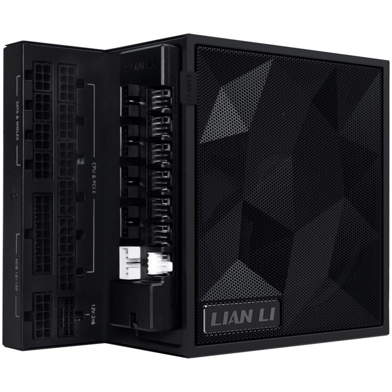Захранващ блок Lian Li EDGE 1200W 80+ Gold PCIe 5.1, ATX 3.1 - Черно - Image 2