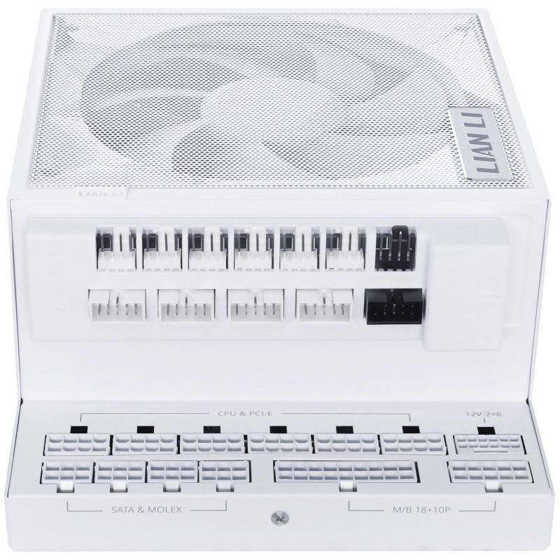 Захранващ блок Lian Li EDGE 1200W 80+ Gold PCIe 5.1, ATX 3.1 - Бяло - Image 7