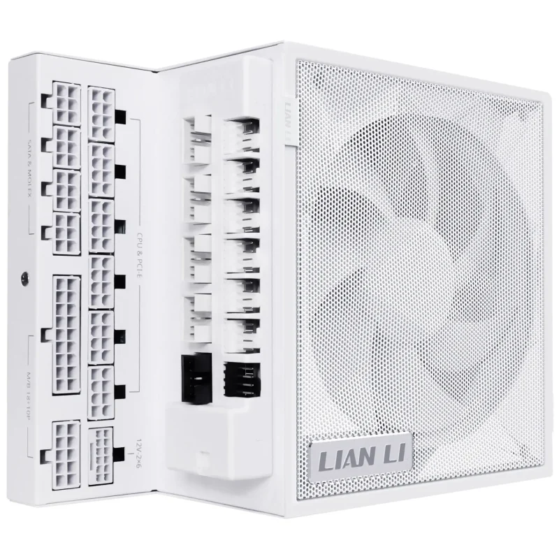 Захранващ блок Lian Li EDGE 1200W 80+ Gold PCIe 5.1, ATX 3.1 - Бяло - Image 2