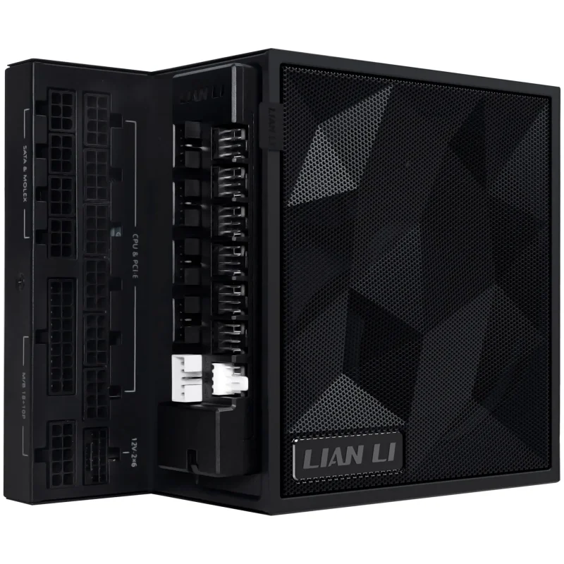 Захранващ блок Lian Li EDGE 1000W 80+ Gold PCIe 5.1, ATX 3.1 - Черно - Image 2
