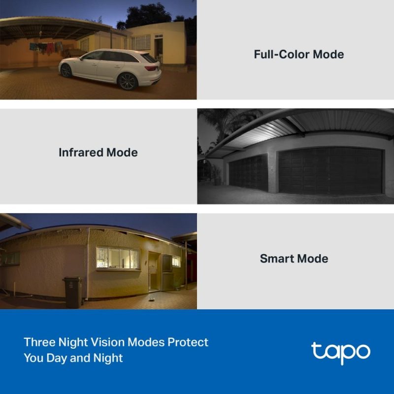 Външна охранителна WiFi камера TP-Link Tapo C510W - 2K Pan/Tilt - Image 3