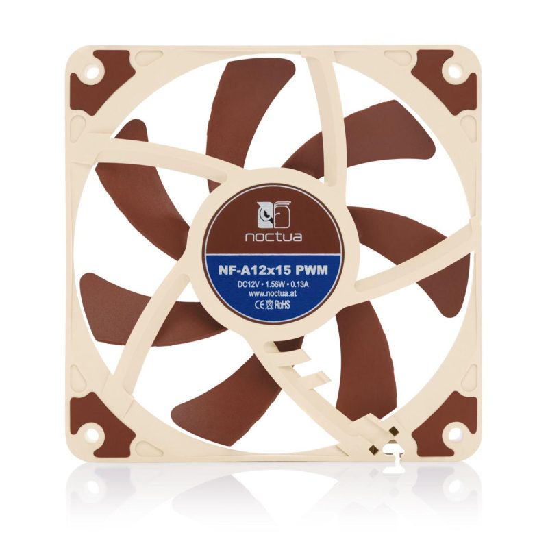 Вентилатор Noctua NF-A12x15 PWM, 120 mm - Image 4