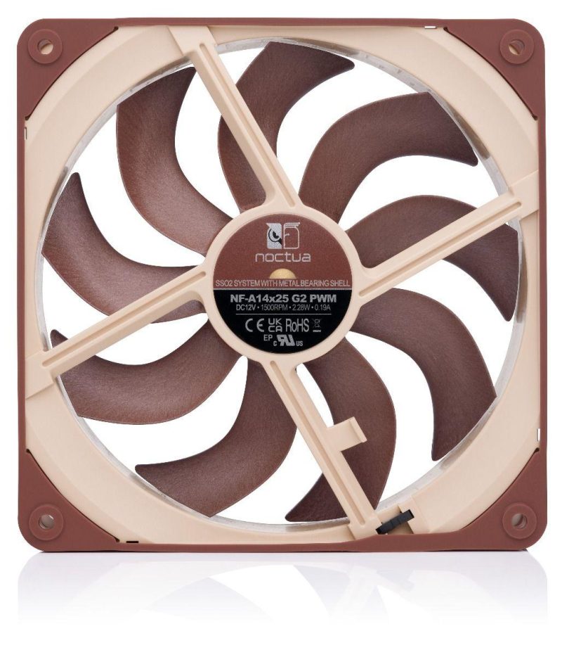 Вентилатор Noctua NF-A14x25 G2 PWM - Image 4