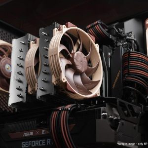 Комплект вентилатори Noctua NF-A14x25r G2 PWM Sx2-PP, 2 x Fan 140mm - Image 5