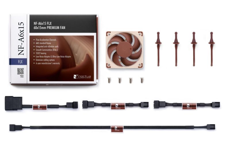 Вентилатор Noctua NF-A6x15 FLX, 60 x 60 x 15 mm - Image 5