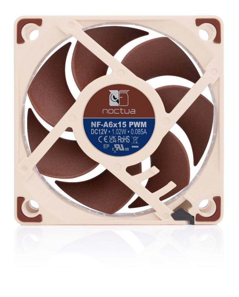 Вентилатор Noctua NF-A6x15 PWM, 60 x 60 x 15 mm - Image 4