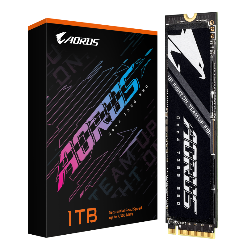 SSD Gigabyte AORUS 7300, 1TB, NVMe, PCIe Gen4 SSD w/o Heatsink - Image 4