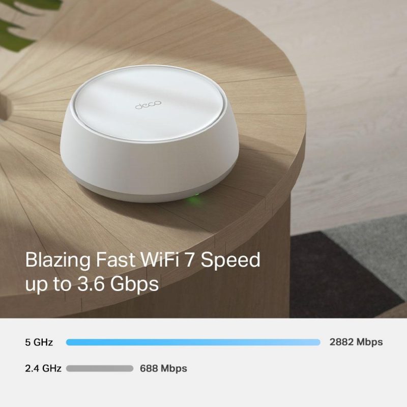 Меш система TP-LINK Deco BE25 (2-pack), BE3600, 2x 2.5GbE, Wi-Fi 7 - Image 6