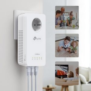 PowerLine адаптер TP-Link TL-WPA8631P WiFi, 1 брой - Image 5