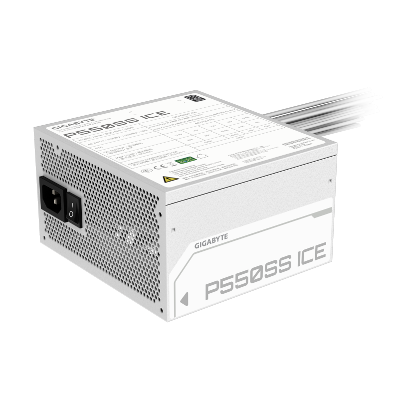 Захранващ блок Gigabyte P550SS ICE 550W 80+ Silver - Image 5