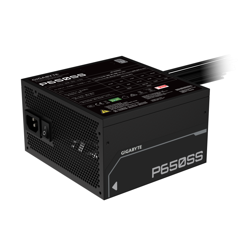 Захранващ блок Gigabyte P650SS 650W 80+ Silver - Image 5