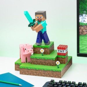 Лампа Paladone: Minecraft - Steve Diorama Light, PP9463MCF - Image 4