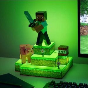 Лампа Paladone: Minecraft - Steve Diorama Light, PP9463MCF - Image 7