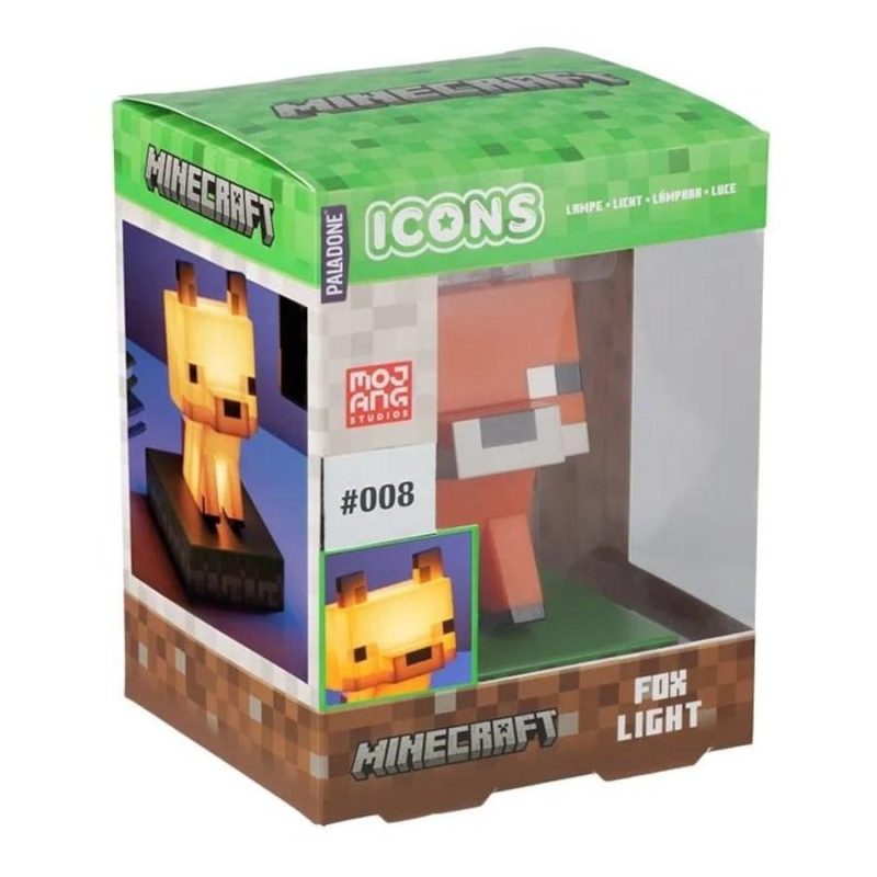 Paladone Icons: Minecraft - Fox Light, PP13275MCF - Image 4