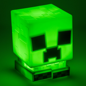Лампа Paladone: Minecraft - Creeper SquishyGlo Silicone Light Rechargeable, PP14710MCF - Image 3