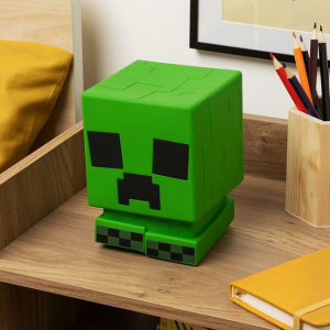 Лампа Paladone: Minecraft - Creeper SquishyGlo Silicone Light Rechargeable, PP14710MCF - Image 4