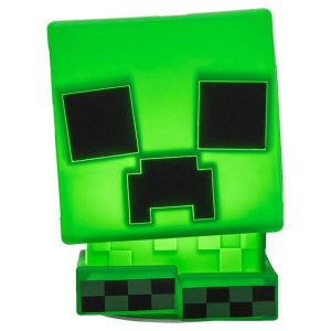 Лампа Paladone: Minecraft - Creeper SquishyGlo Silicone Light Rechargeable, PP14710MCF - Image 2