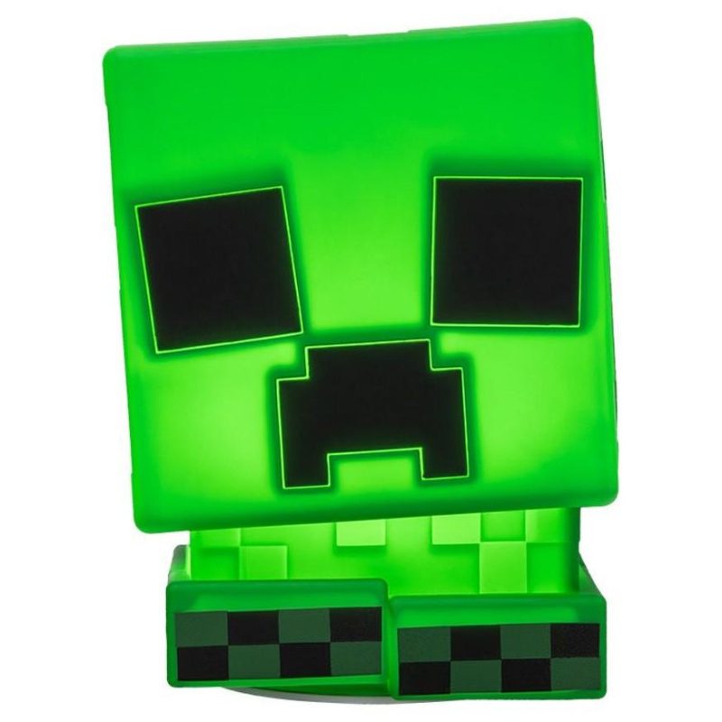 Лампа Paladone: Minecraft - Creeper SquishyGlo Silicone Light Rechargeable, PP14710MCF - Image 2