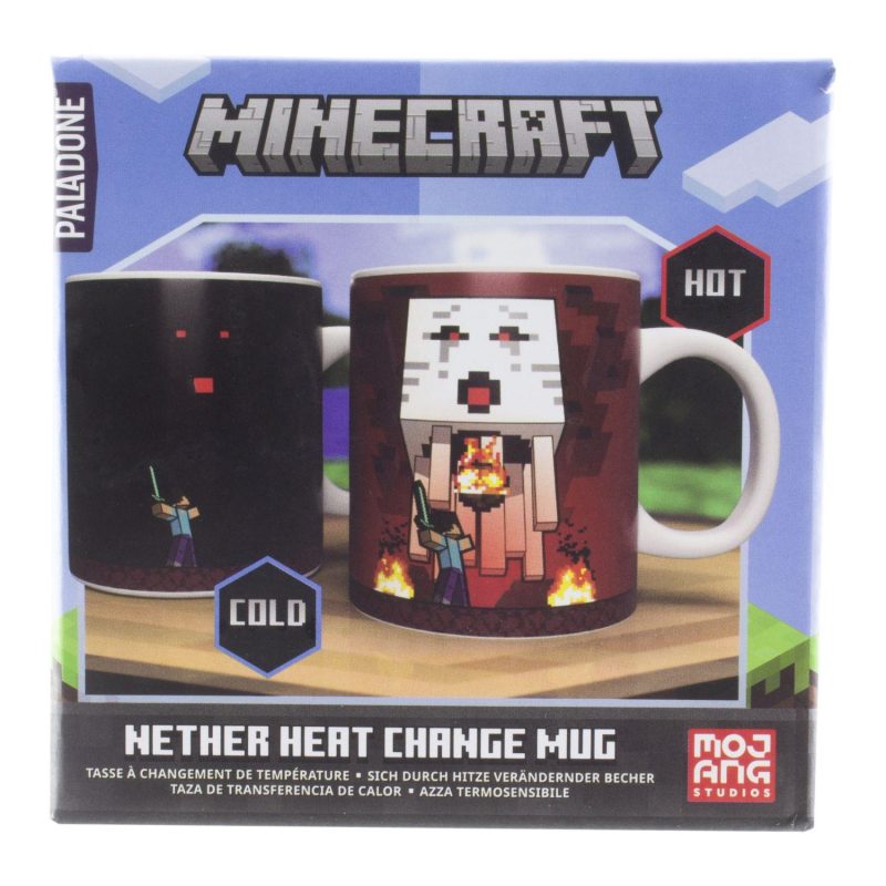 Чаша с термо ефект Paladone Minecraft Nether Heat Change Mug, PP10590MCF - Image 2