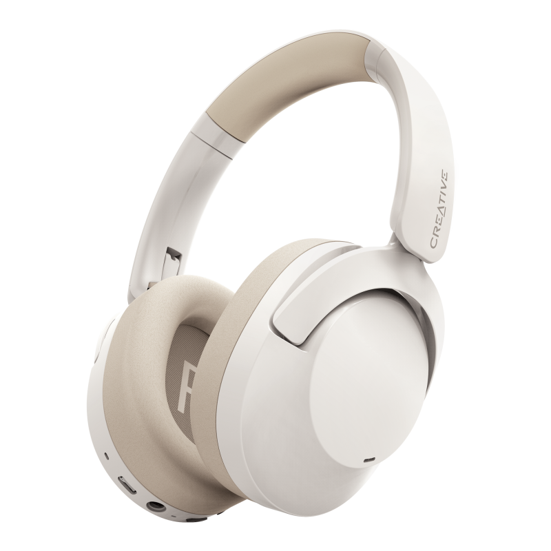 Безжични слушалки Creative Zen Hybrid 2 - Cream - Image 2