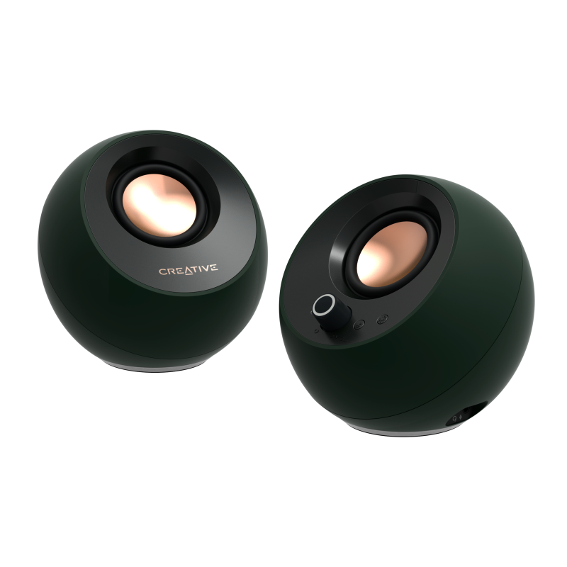 Озвучителна система Creative Pebble Pro - Green - Image 4