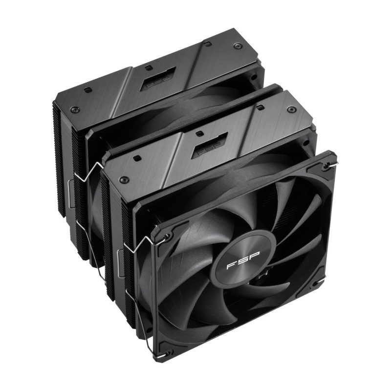 Охладител за процесор FSP MP7 Black - AMD/INTEL - Image 4