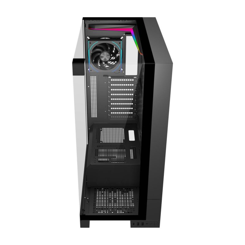 Кутия FSP U691 Black ARGB TG, ATX Ultra-Tower - Image 3