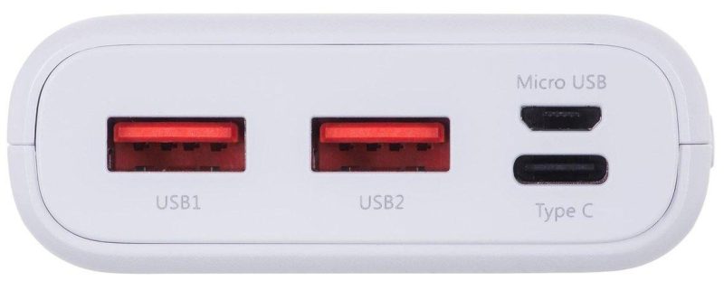 Външна батерия Silicon Power C20QC White 20000 mAh - Image 3