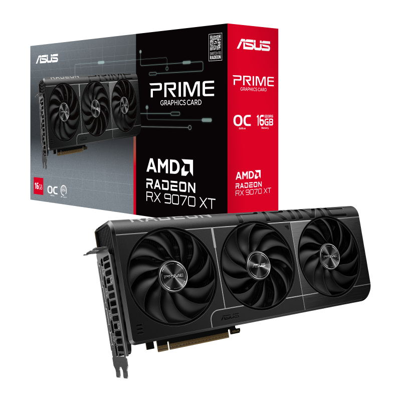 Видео карта ASUS PRIME RADEON RX 9070 XT OC 16GB GDDR6 - Image 9