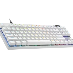 Геймърска механична клавиатура Logitech G Pro X Rapid TKL - White, magnetic-analog switch - Image 2