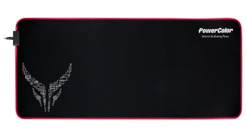 Подложка за мишка PowerColor Red Devil RGB - XL