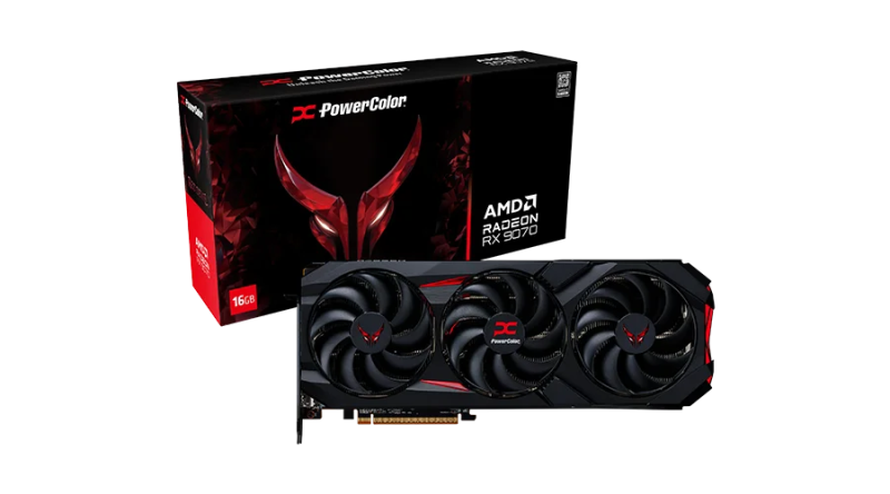 Видео карта PowerColor Radeon RX 9070 Red Devil 16GB GDDR6 - Image 7